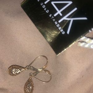 14k gold earrings